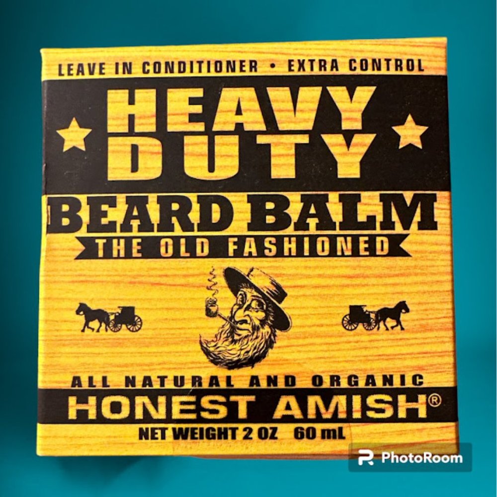 Honest Amish~ Heavy Duty Beard Balm~ 2oz (WB)